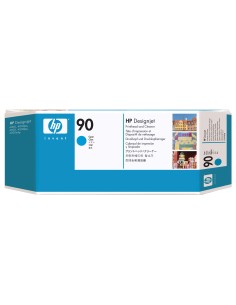 HP Testina di stampa e dispositivi di pulizia testina ciano DesignJet 90