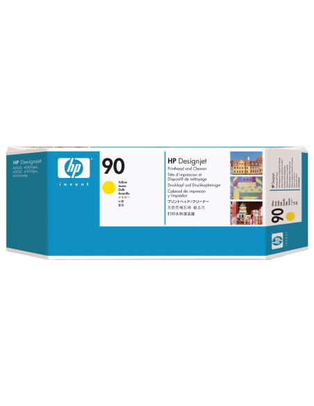 HP Testina di stampa e dispositivi di pulizia giallo DesignJet 90