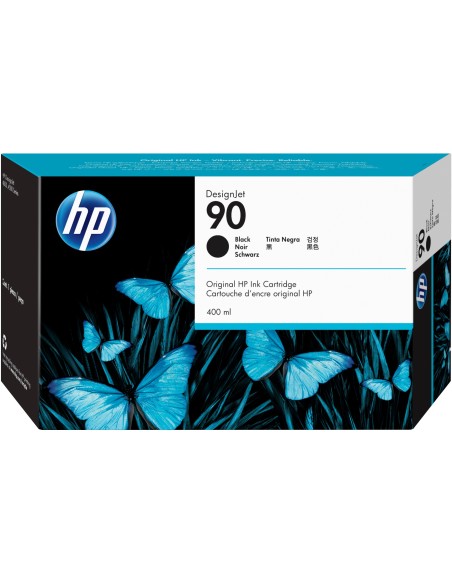 HP Cartuccia inchiostro nero DesignJet 90, 400 ml