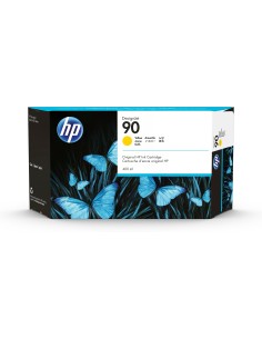 HP 90 3-pack 400-ml Yellow DesignJet Ink Cartridges cartuccia d'inchiostro 3 pz Originale Giallo