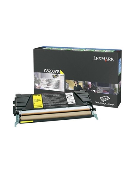 Lexmark C5200YS cartuccia toner 1 pz Originale Giallo