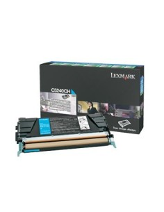 Lexmark 00C5240CH cartuccia toner Originale Ciano