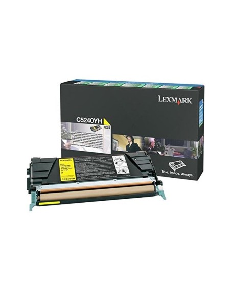 Lexmark C5240YH cartuccia toner Originale Ciano, Giallo
