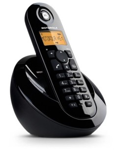 Motorola C601 Telefono DECT Identificatore di chiamata Nero