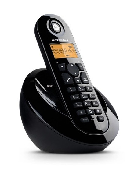 Motorola C601 Telefono DECT Identificatore di chiamata Nero
