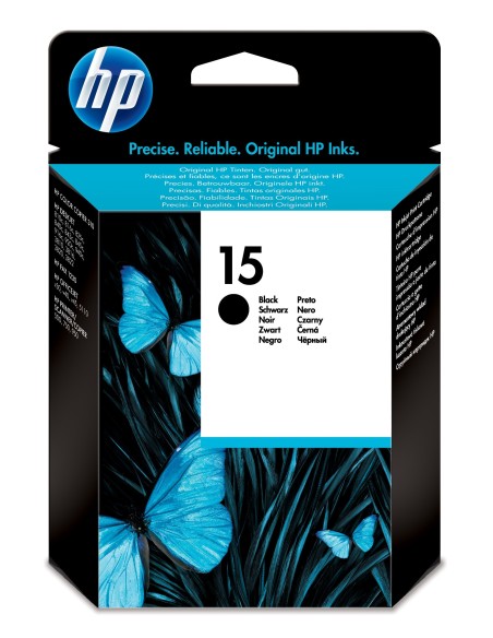 HP 15 cartuccia d'inchiostro 1 pz Originale Nero