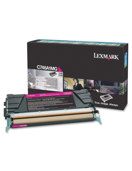 Lexmark C746A1MG cartuccia toner 1 pz Originale Magenta