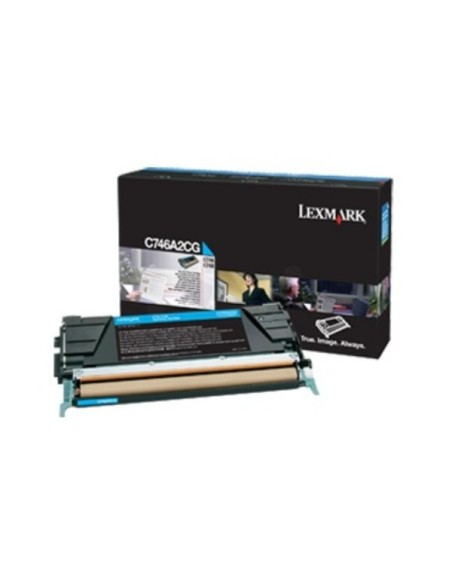 Lexmark C746A3CG cartuccia toner 1 pz Originale Ciano
