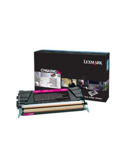 Lexmark C746A3MG cartuccia toner 1 pz Originale Magenta