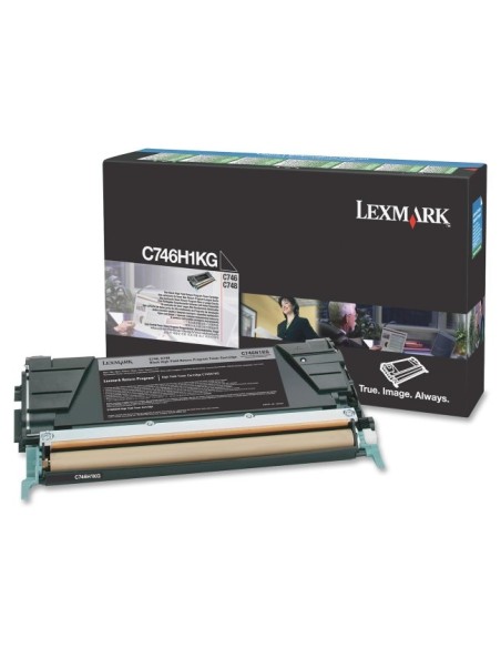 Lexmark C746H1KG cartuccia toner 1 pz Originale Nero