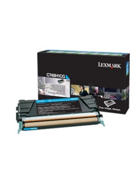 Lexmark C748H3CG cartuccia toner 1 pz Originale Ciano