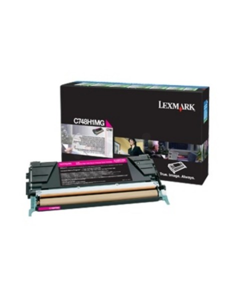 Lexmark C748H3MG cartuccia toner 1 pz Originale Magenta