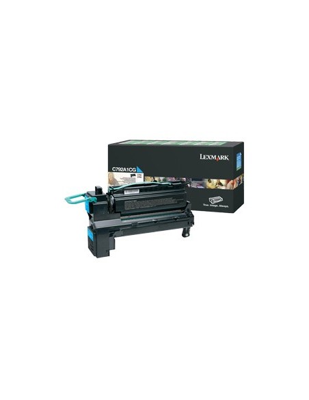 Lexmark C792A1CG cartuccia toner 1 pz Originale Ciano