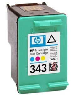 HP 343 cartuccia d'inchiostro 1 pz Originale Ciano, Magenta, Giallo