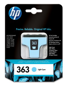 HP Cartuccia originale inchiostro ciano chiaro 363