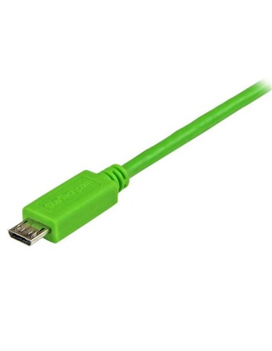 StarTech.com Cavo di sincronizzazione e di ricarica USB a Micro USB - Cavetto slim per Smartphone e Tablet A a Micro B da 1 m -
