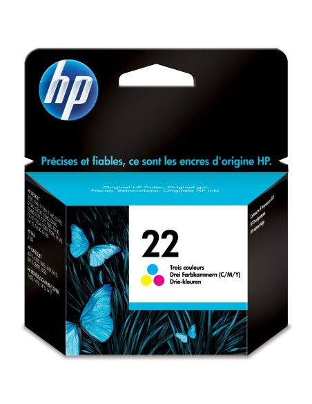 HP Cartuccia originale inchiostro tricromia 22