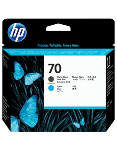 HP Testina di stampa nero opaco e ciano DesignJet 70 2