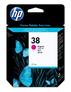 HP 38 cartuccia d'inchiostro 1 pz Originale Resa standard Magenta