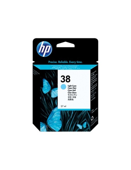 HP 38 cartuccia d'inchiostro 1 pz Originale Resa standard Ciano chiaro