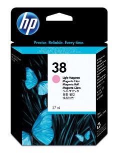 HP 38 cartuccia d'inchiostro 1 pz Originale Resa standard Magenta chiaro