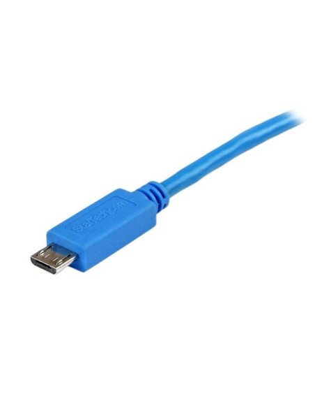StarTech.com Cavo di sincronizzazione e di ricarica USB a Micro USB - Cavetto slim per Smartphone e Tablet A a Micro B da 1 m -