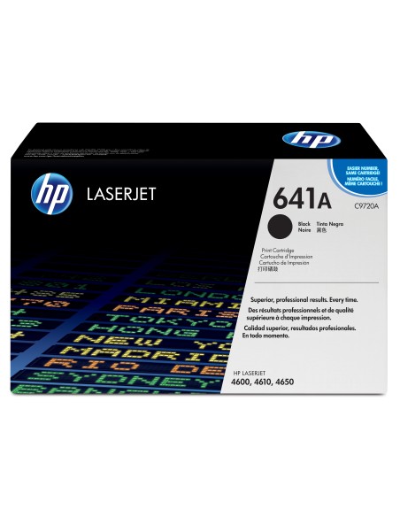HP 641A Black Original LaserJet Toner Cartridge cartuccia toner 1 pz Originale Nero