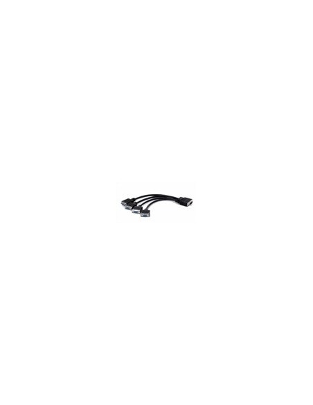 Matrox CAB-L60-4XAF cavo e adattatore video 0,3 m VGA (D-Sub) Nero