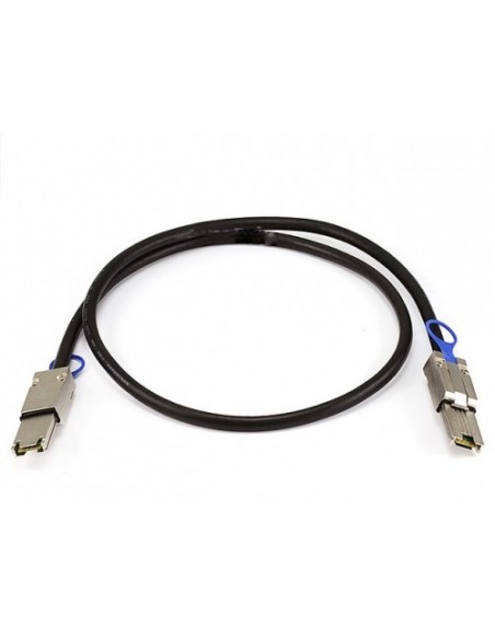 QNAP CAB-SAS10M-8088 cavo Serial Attached SCSI (SAS) 1 m Nero