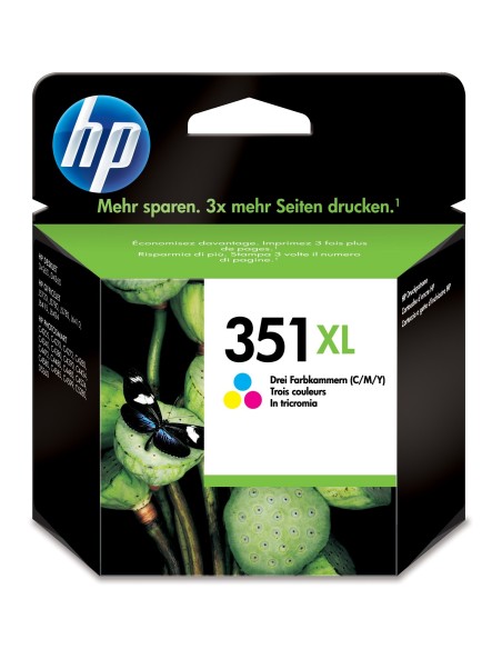 HP Cartuccia originale inchiostro tricromia ad alta capacità 351XL