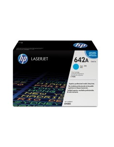 HP 642A Cyan Original LaserJet Toner Cartridge cartuccia toner 1 pz Originale Ciano