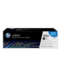 HP Confezione da 2 cartucce originali di Toner nero LaserJet 125A