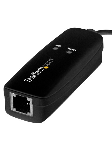 StarTech.com Modem Fax USB 2.0 - Modeme sterno da 56K per V.92 - Modem dongle adattatore hardware per computer portatile da USB