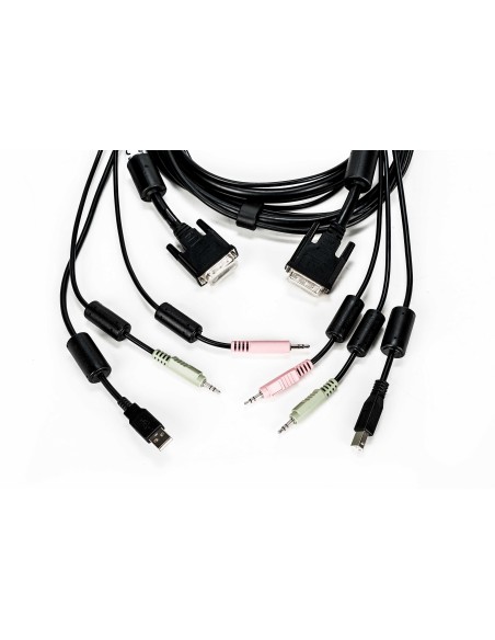 Vertiv Avocent CBL0118 cavo per tastiera, video e mouse Nero 1,8 m