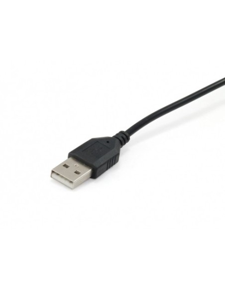 Conceptronic CCHATSTARU2B cuffia e auricolare Cablato A Padiglione Musica e Chiamate USB tipo A Nero, Rosso