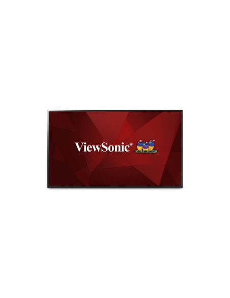 Viewsonic CDE5502 visualizzatore di messaggi Pannello piatto per segnaletica digitale 139,7 cm (55") LED 350 cd m² Full HD Nero