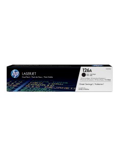 HP Confezione da 2 cartucce originali di Toner nero LaserJet 126A