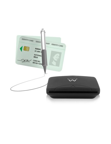 Ewent EW1052 lettore di card readers USB USB 2.0 Nero