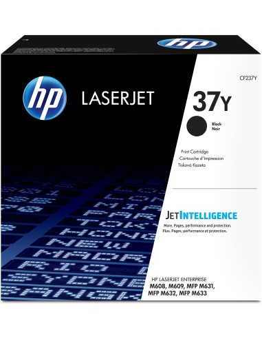 HP Cartuccia toner nero originale ad altissima capacità LaserJet 37Y