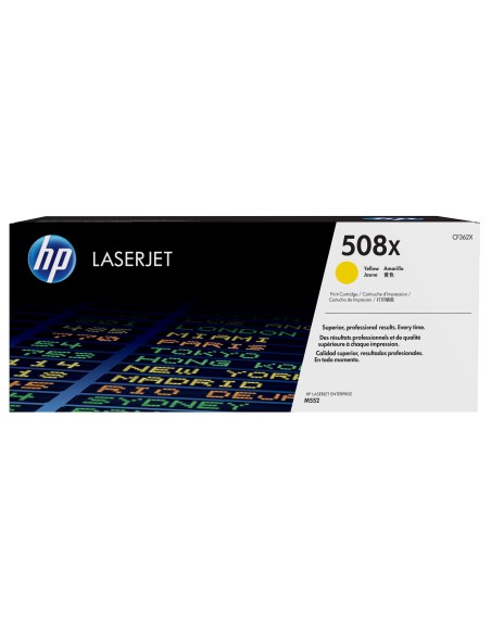 HP Cartuccia Toner giallo originale ad alta capacità LaserJet 508X
