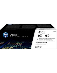 HP Confezione da 2 cartucce toner nero originale ad alta capacità LaserJet 410X 2