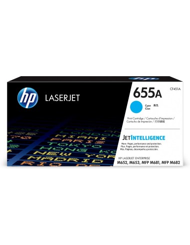 HP Cartuccia toner ciano originale LaserJet 655A