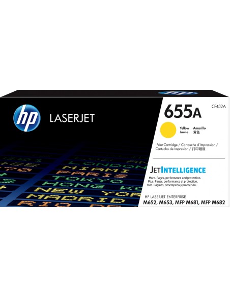 HP Cartuccia toner giallo originale LaserJet 655A