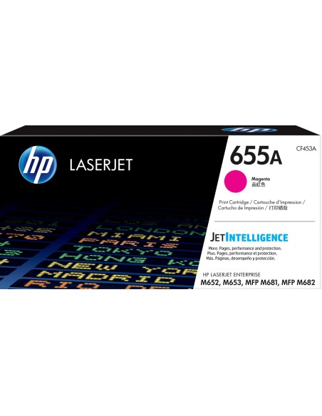 HP Cartuccia toner magenta originale LaserJet 655A