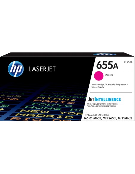 HP Cartuccia toner magenta originale LaserJet 655A
