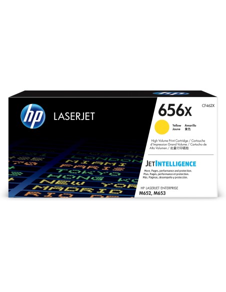 HP Cartuccia toner giallo originale ad alta capacità LaserJet 656X