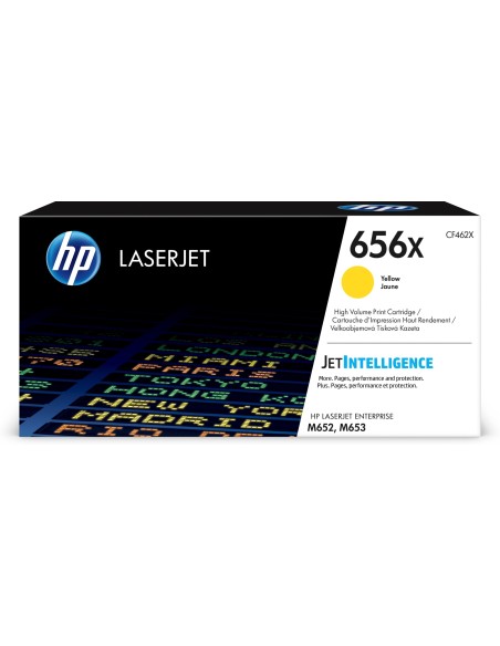 HP Cartuccia toner giallo originale ad alta capacità LaserJet 656X