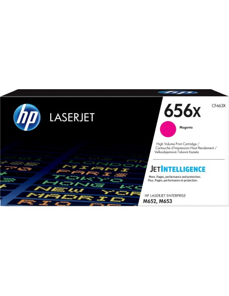 HP Cartuccia toner magenta originale ad alta capacità LaserJet 656X