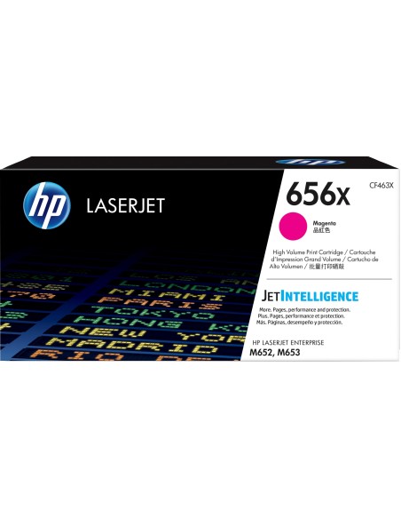 HP Cartuccia toner magenta originale ad alta capacità LaserJet 656X