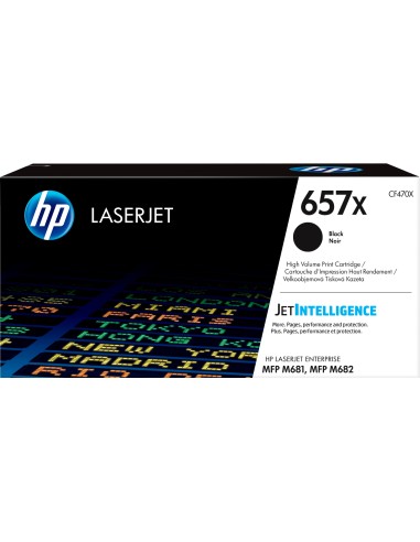 HP Cartuccia toner nero originale ad alta capacità LaserJet 657X